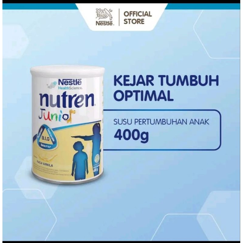 

Nutren Junior Prebio Susu Bubuk Kaleng 400gr