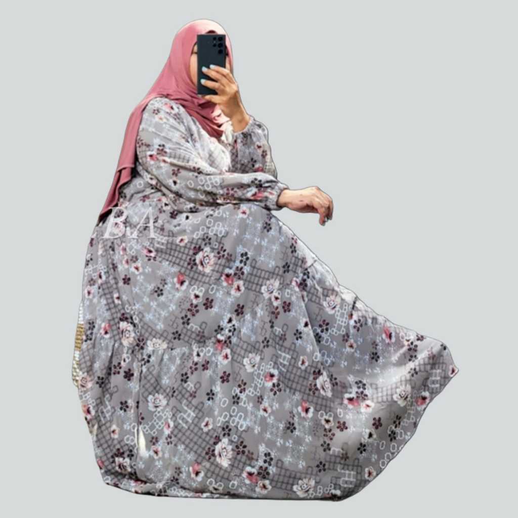 Sekar Gamis Jumbo Cocok TB150 - 160 cm LD120 LD150 PB 138 - 140 Muat BB 70 - 150 Baju Wanita Ceruti