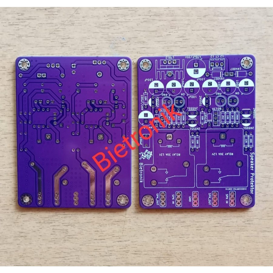 PCB PROTEKTOR SPEAKER DOUBLE MONO Dauble layer