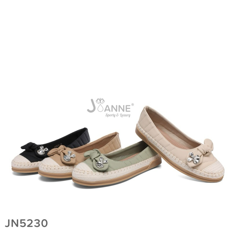 JOANNE Ribbon Rabbit Flats Wanita JN5230