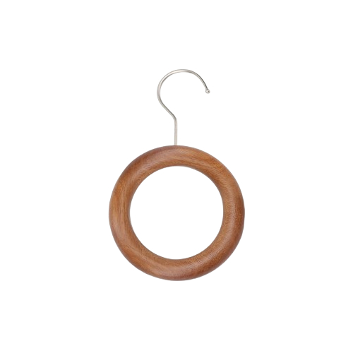 HANGER KAYU BULAT - HANGER HIJAB - HANGER KAYU - HANGER BULAT - HANGER HIJAB PARIS