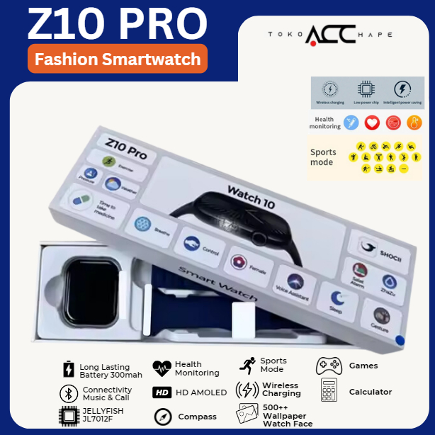 SMARTWATCH Z10 / Z90 PRO/WATCH 10 (46mm) AMOLED Support  Android & iOS