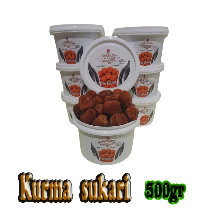 

Kurma sukari ember 500gr korma sukari