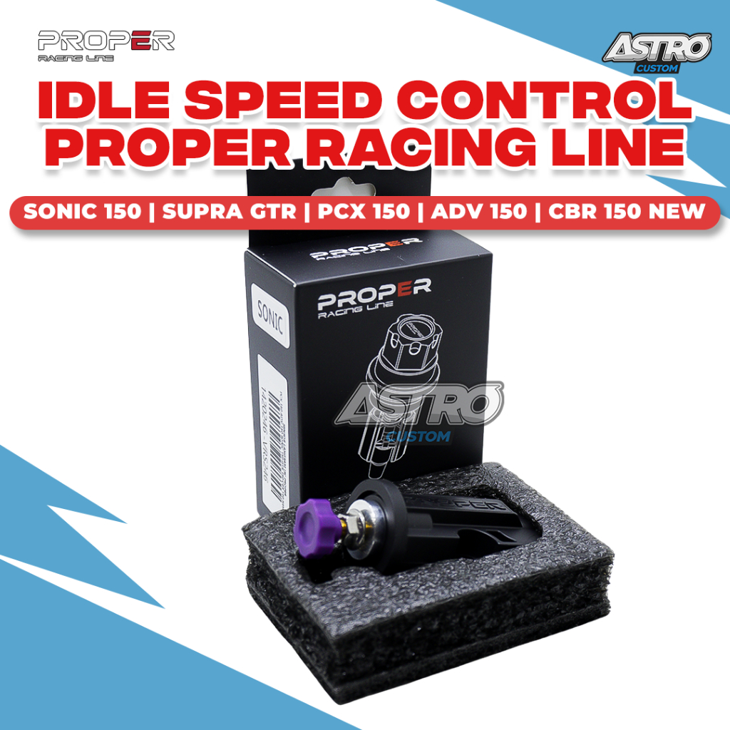Idle Speed Control Proper Racing PCX ADV 150 Supra GTR Sonic CBR 150 NEW Sensor Langsam ISC AirScrew