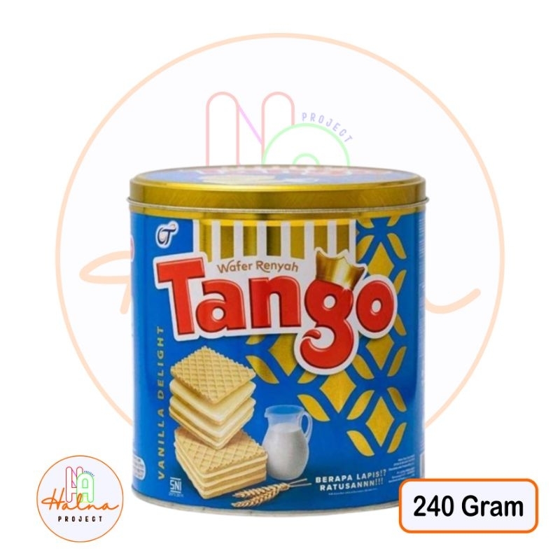 

TANGO WAFER KALENG VANILA 240GR - ROTI LEBARAN