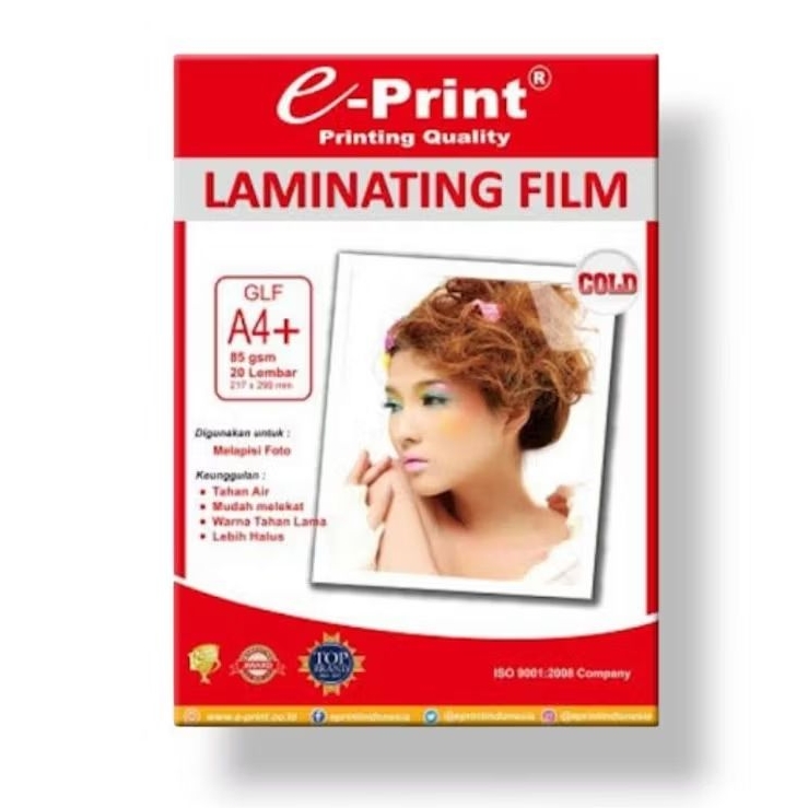 

plastik laminating dingin laminasi cold (20 lembar)