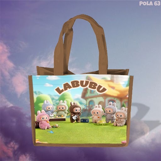 

Tas Goodie Bag Katalog Kartun LABUBU Acara Ulang Tahun Birthday Anak