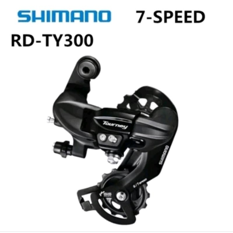 RD Shimano Tourney TY300 TY 300 ORIGINAL ORI ASLI TX35 TX 35 Sepeda Mtb Lipat Hybrid Mega Range Turn