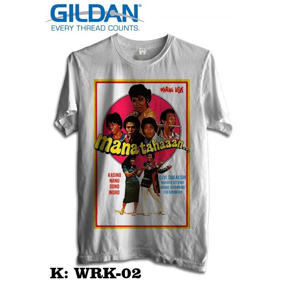 KAOS BAND/ WARKOP DKI/ KAOS VINTAGE/ WARKOP DKI  LEGEND T-SHIRT