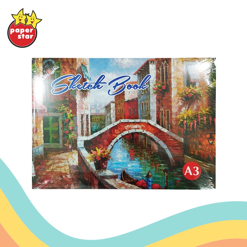 

SKETCH BOOK / BUKU SKETSA PAPERSTAR A3 (1 PCS)
