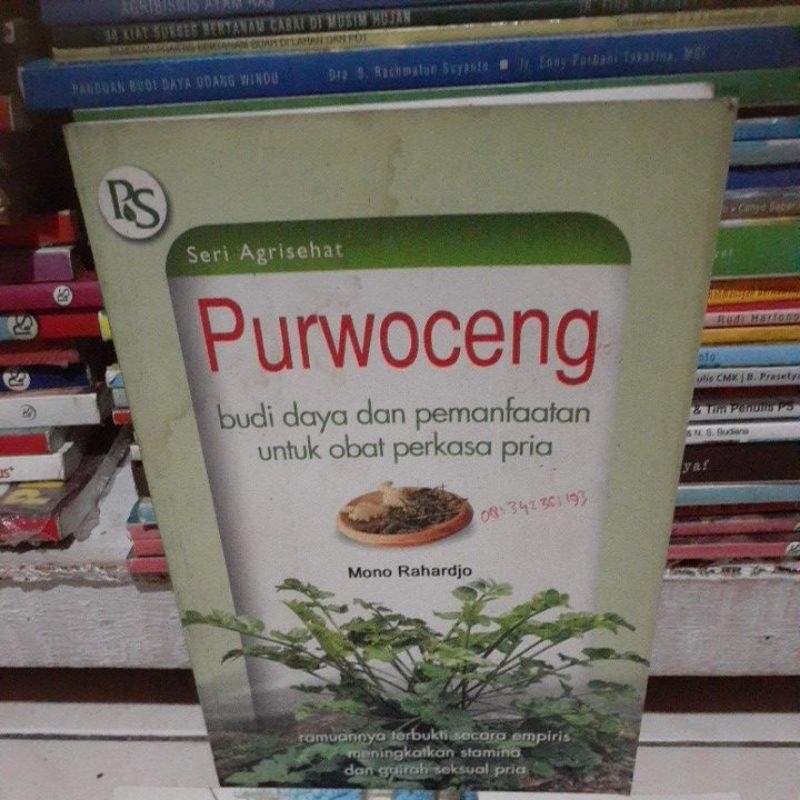 Purwoceng  budidaya dan pemanfaatan untuk obat perkasa pria