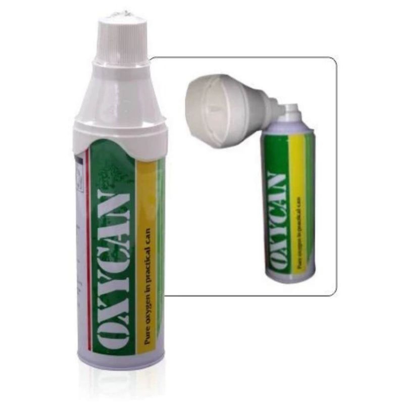Oxycan Portable Emergency Bantuan Pernafasan Oksigen Murni Praktis (Untuk Penderita Asma/Sesak Napas