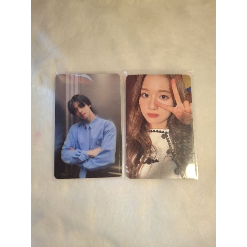 PHOTOCARD SULLYOON OFFICIAL, PHOTOCARD CHA EUNWOO OFFICIAL KONSER JAKARTA
