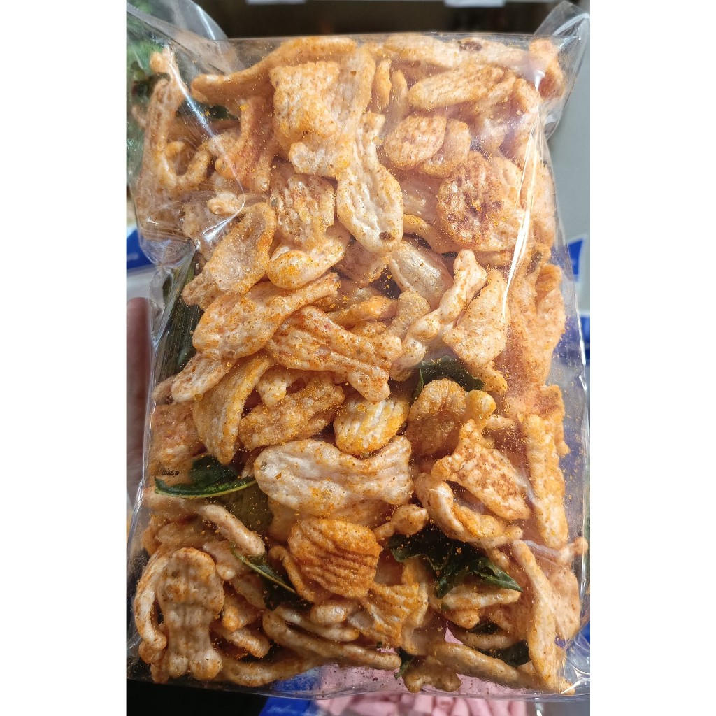 

TERMURAH! SNACK KERUPUK KERIPIK IKAN GURIH RENYAH PEDAS