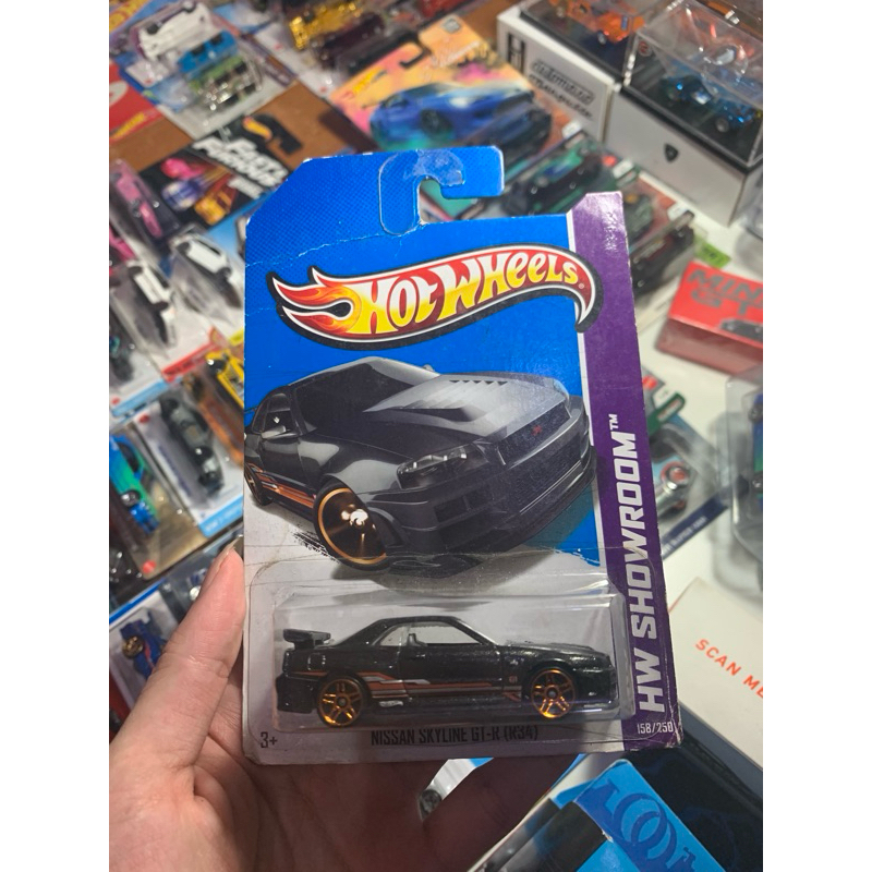 Hotwheels R34 Hitam