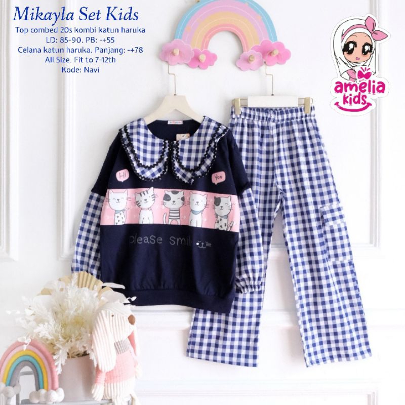 mikayla set kids by amelia kids