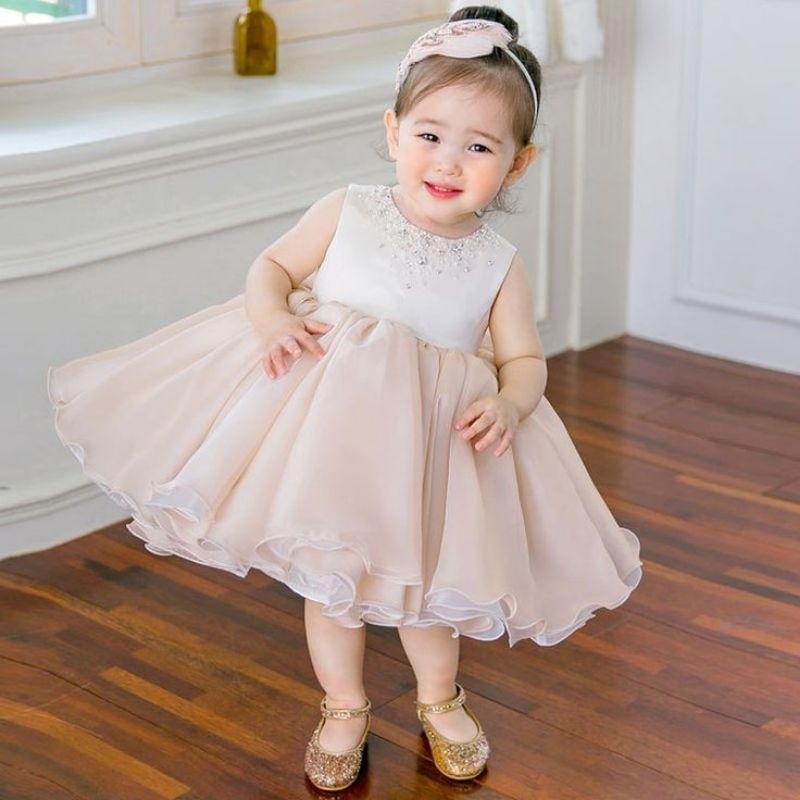 GAUN PESTA ANAK MEWAH ELEGAN