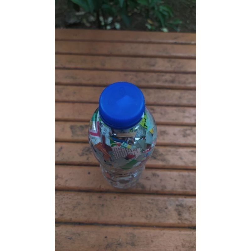 Ecobrik Botol Al Ma Soem Bahan Plastik Bekas Bersih Ukuran 600ml 200-250gram