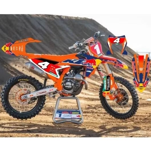 TEMPLATE DECAL KTM EXC 300 CC FULL BODY FREE DESAIN