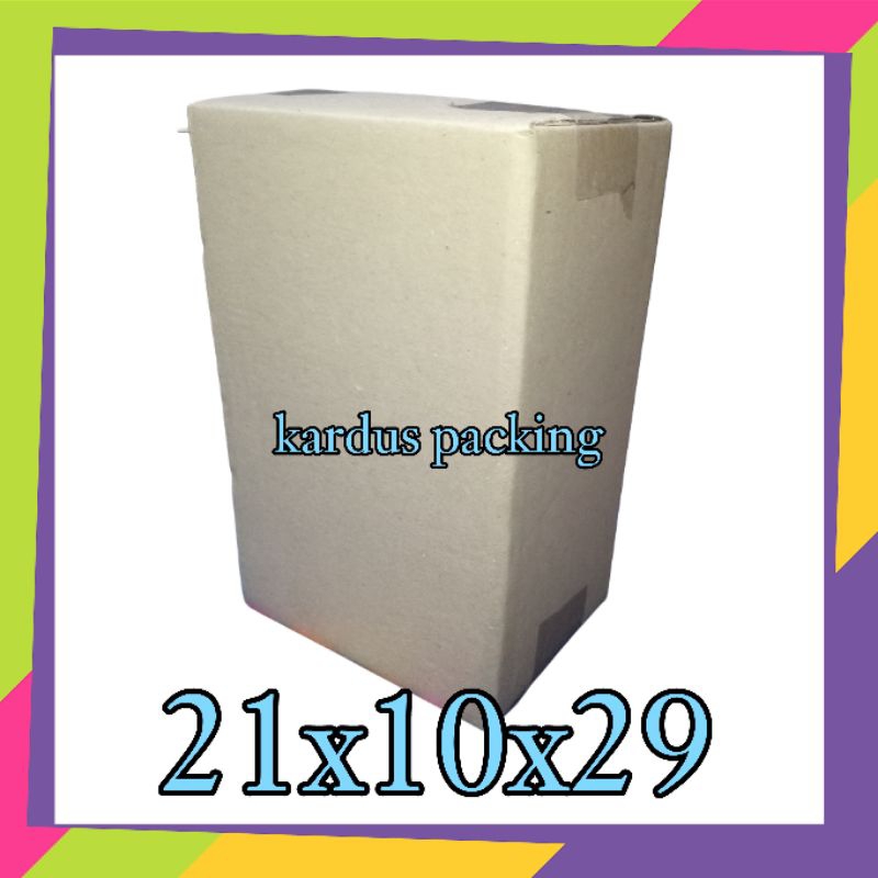 

kardus Packing UK 21x10x29 kardus besar Kardus kecil