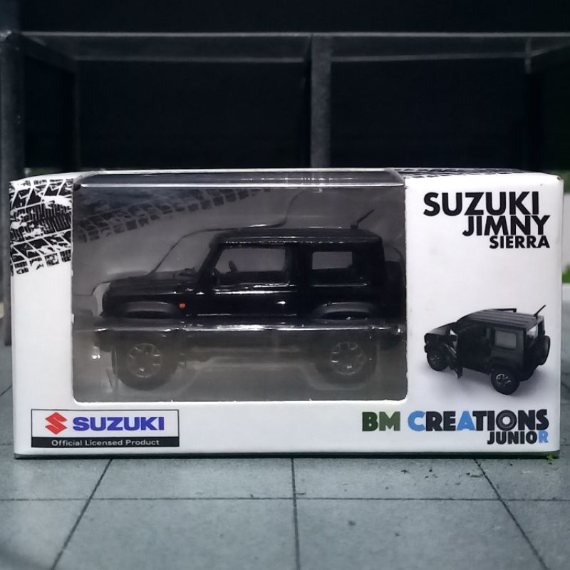 BM Creations Suzuki Jimny 1/64 Black Metallic