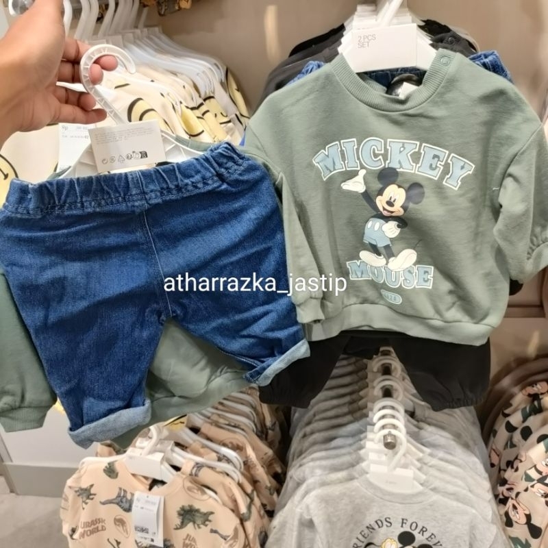 Sweater H&M Baby Boy Mickey jastip jasa titip