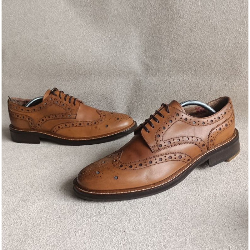 Sepatu second branded pantofel / formal size 45