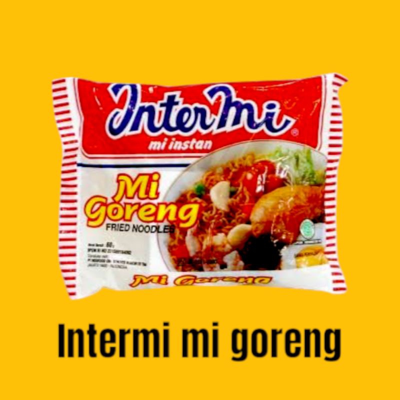 

intermi goreng inter mi rasa mie goreng 1 bungkus