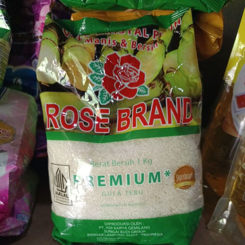 

Gula pasir Rosebrand 1kg
