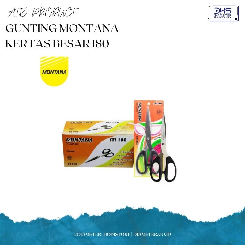 

Gunting Montana Kertas Besar 180