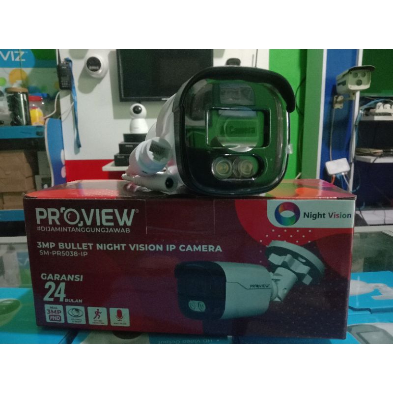 New IP cam proview 3mp full HD audio onvit