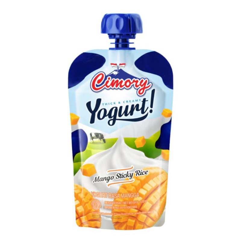 

Cimory Yogurt Squeeze Ketan Mangga 120 g