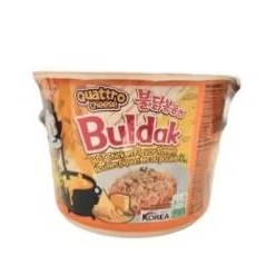 

Samyang Quattro Cheese Buldak Hot Chicken Ramen Cup Bowl Mie Instant