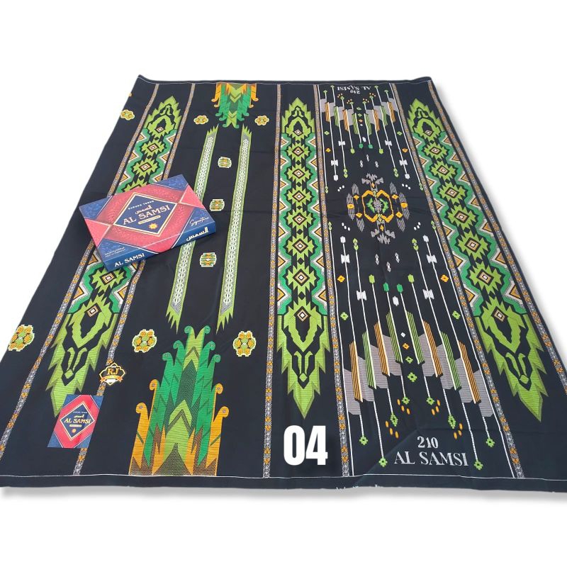 BELI 1 GRATIS 1 sarung Al samsi motif BHS Songket SGE hitam/hijau/biru/kuning/hijau sage/merah