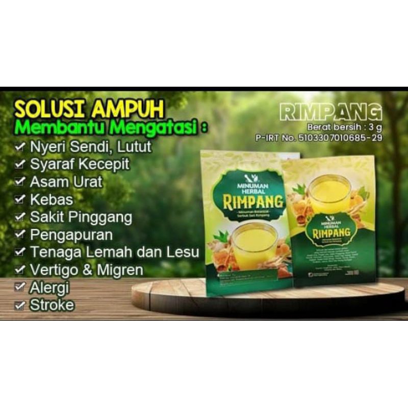 

RIMPANG MINUMAN HERBAL BOTANICAL