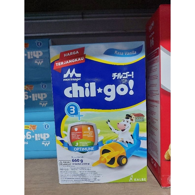 

Morinaga chilgo 3+ Vanila / Madu 660gr Susu morinaga murah Susu chilgo murah