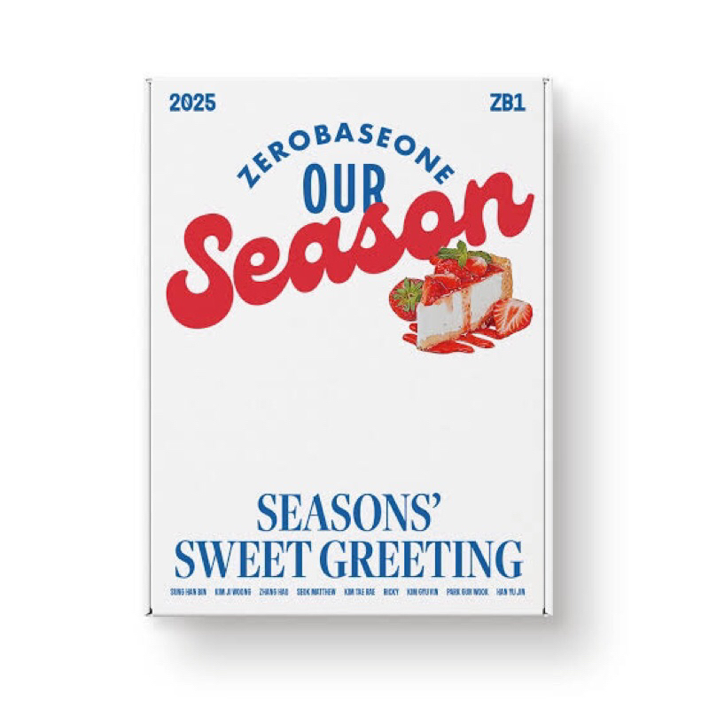READY STOCK OFFICIAL ZEROBASEONE SEASON GREETINGS 2025