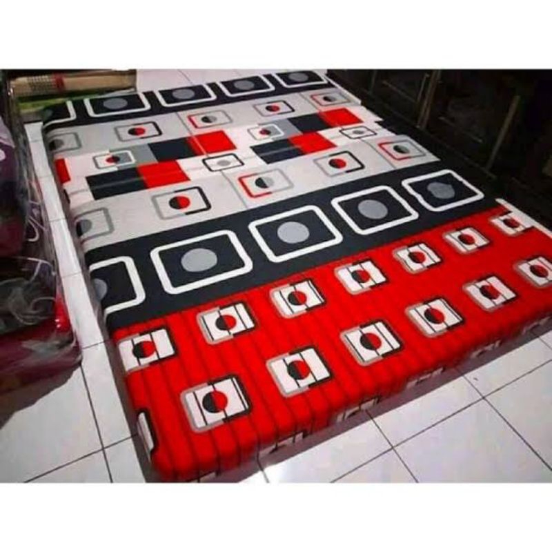 KASUR LANTAI BUSA BERKUALITAS Super awet ukuran P180 L140 T10 cm Muat 3 orang (2 dewasa 1 anak kecil