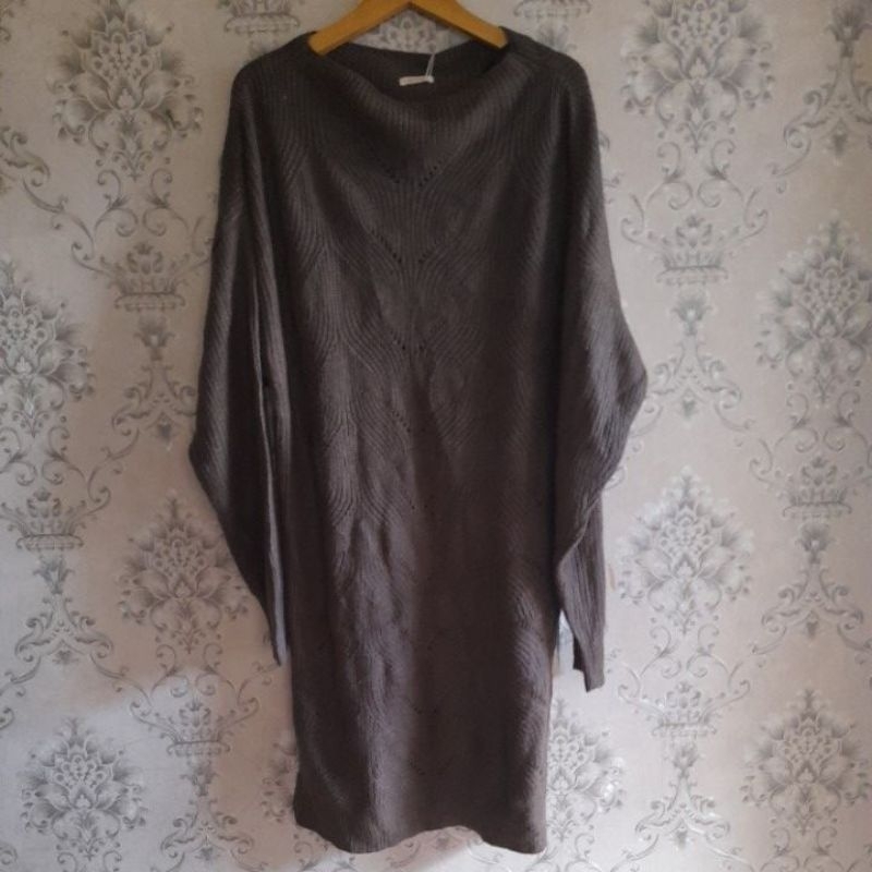 Tunik rajut wanita premium Atadan rajut import Tunik rajut kepang Rajut wanita premium