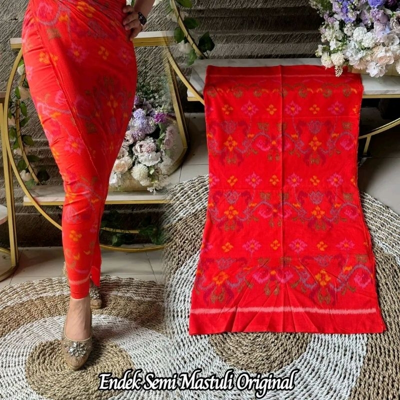 (PROMO MURAH) KAIN TENUN ENDEK CSM BALI ORIGINAL / KAMEN BALI / ENDEK KLUNGKUNG / BAHAN KEMEJA