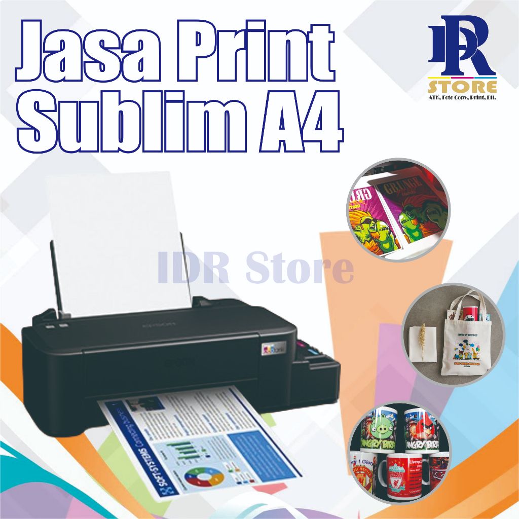 

Jasa Cetak Print Sublim Ukuran A4