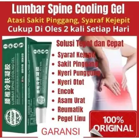 lumbar spine cooling gel original salep lumbar original