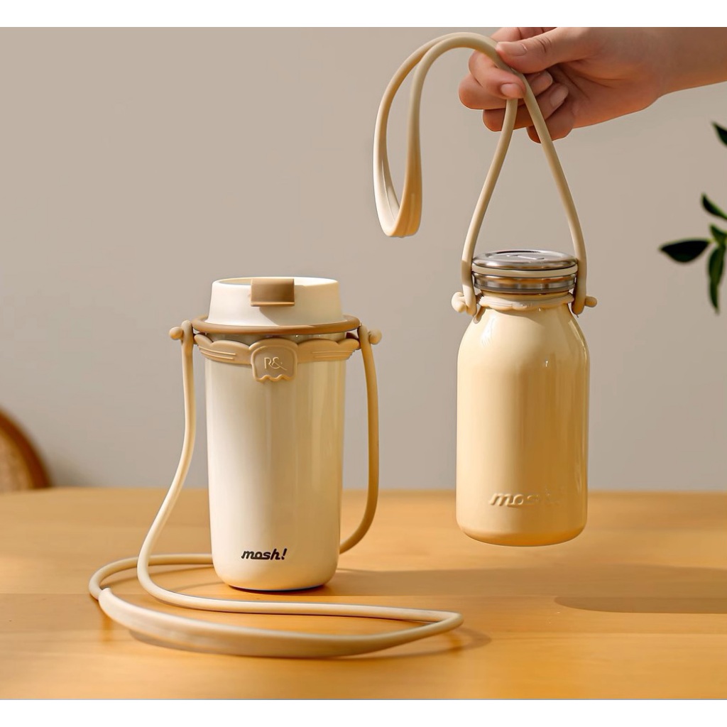 SUNNIE Tali Strap Tumbler Silicone Set / Gantungan Botol bahan Karet Panjang