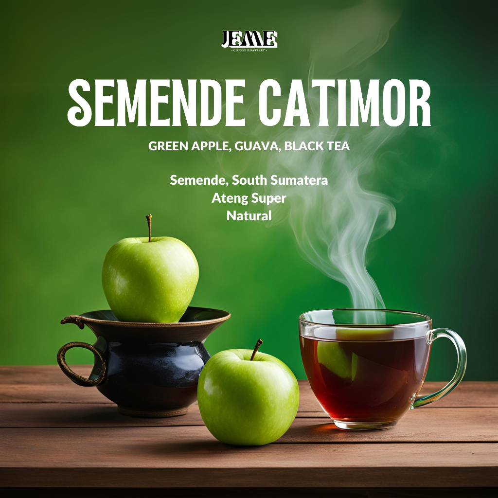 

Jeme Roastery Biji Kopi Arabika Filter SEMENDE CATIMOR 200gr (Filter Edition)