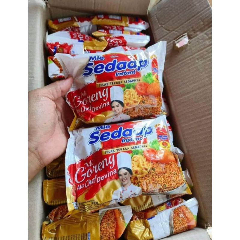 

Mie sedaap Goreng varian terbaru DEVINA (5 Pcs)