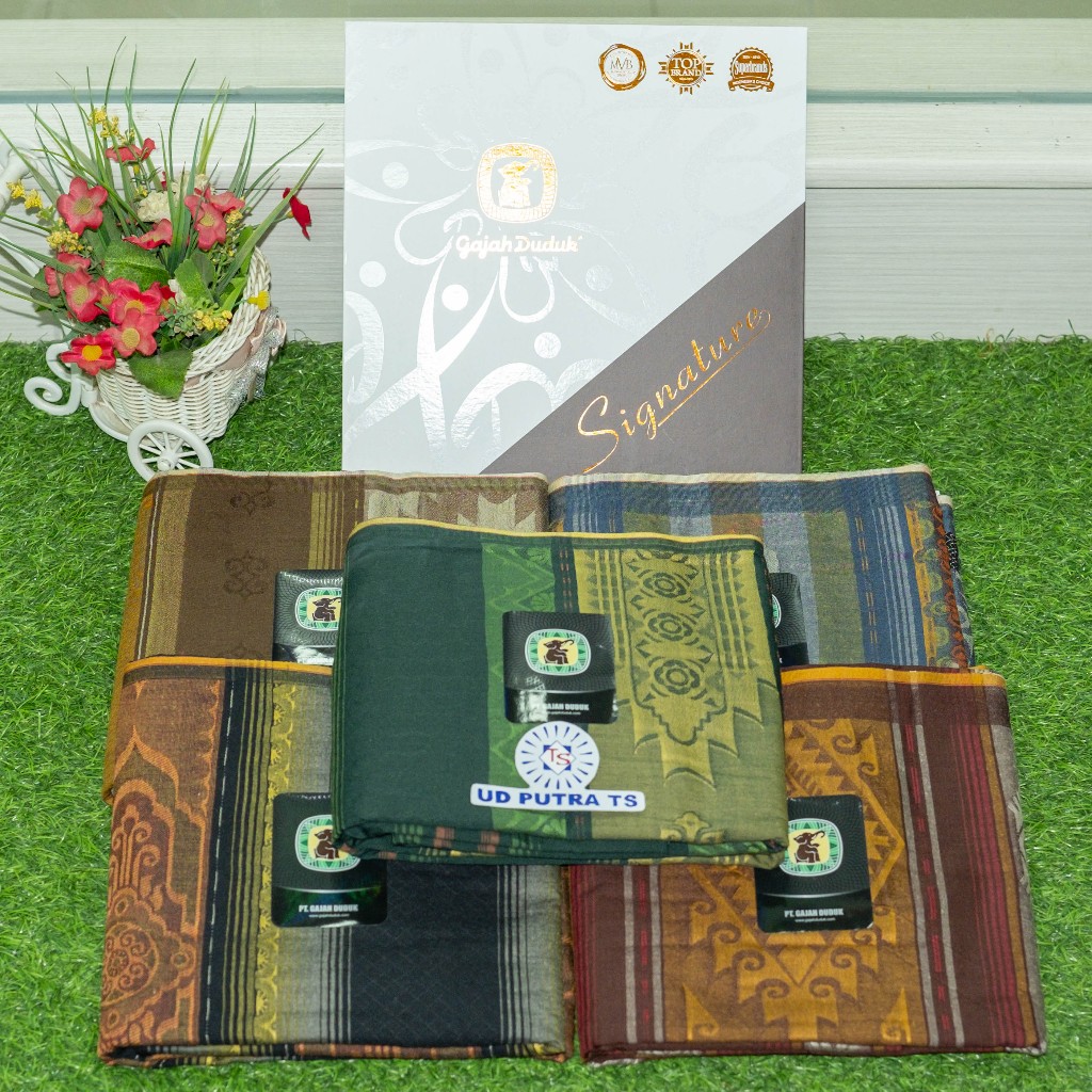 Sarung Gajah Duduk Signature Motif Warna dewasa