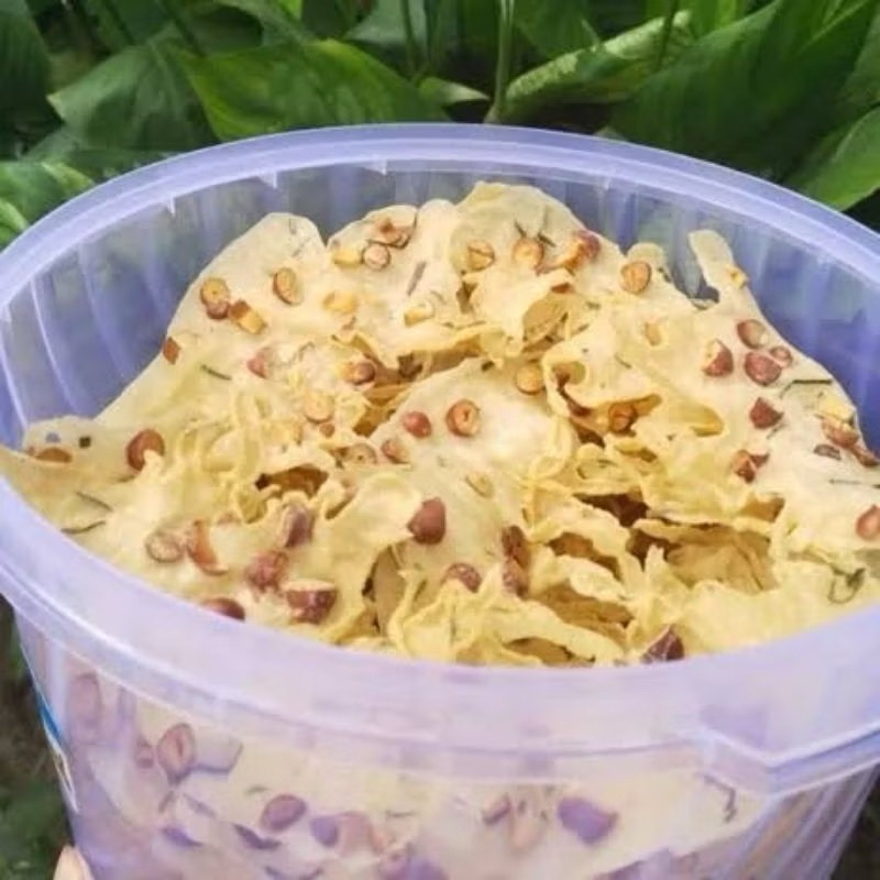 

Peyek Kacang Extra Kemasan Toples 5 Liter Renyah Gurih