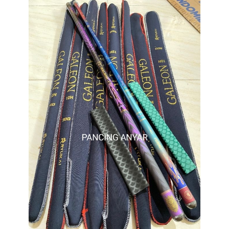 Joran tegek RYUKAI GALEON 12H extra bonus grip joran