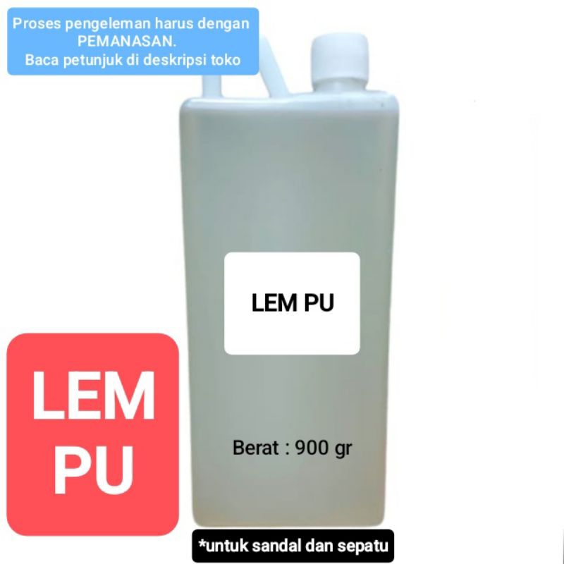 PromO DahsyaT  DIJAMIN PATEN Lem PU (bening) untuk Sandal dan Sepatu kualitas premium yang sudah dig