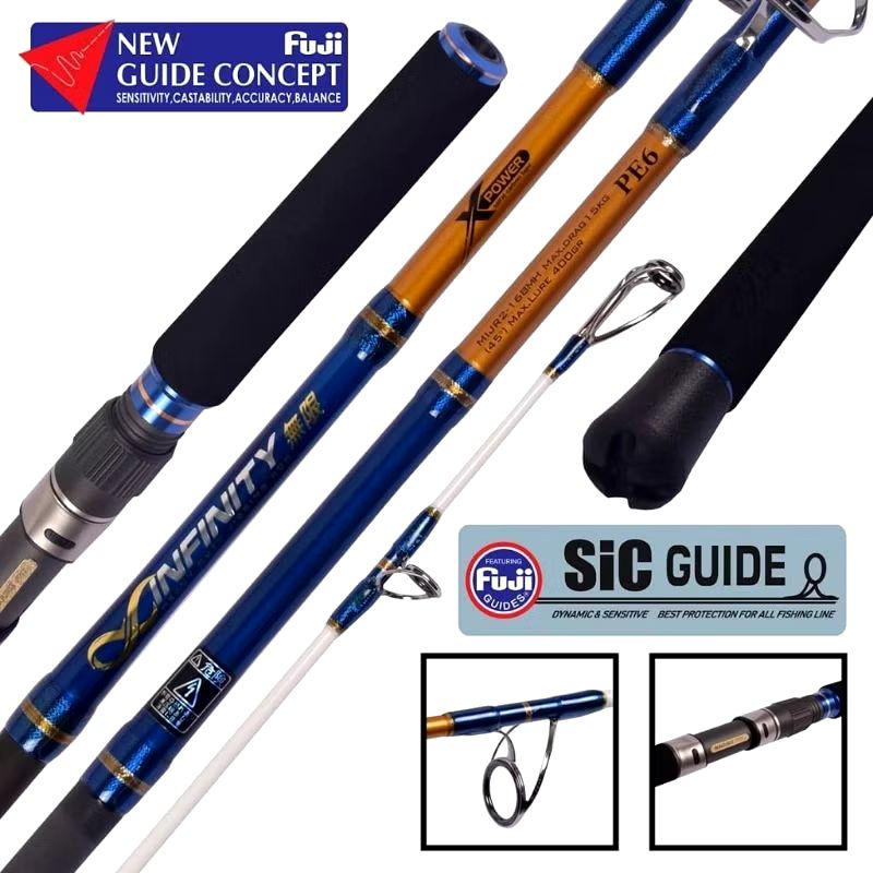 Joran MAGURO INFINITY PE 4 | PE 6 | PE 8 | JORAN JIGGING | DASARAN DASARAN | ALAT PANCING UNGGULAN
